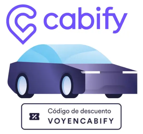 Cupón de descuento Cabify de 20% Off en 5 viajes para nuevos usuarios