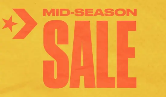 Mid Season Sale: hasta 50% de descuento en Converse