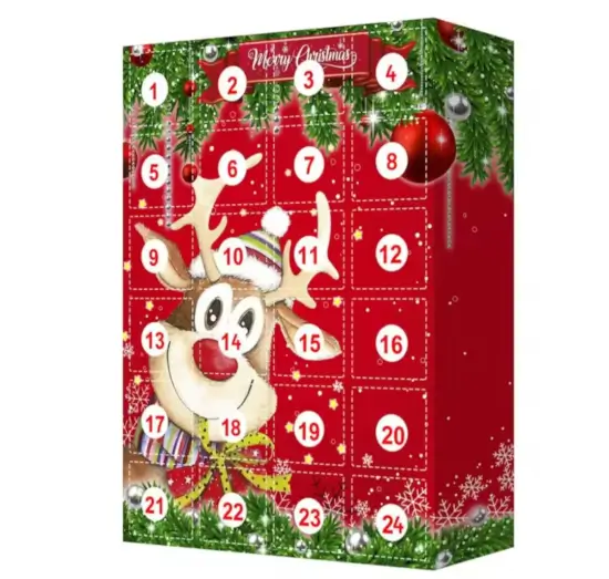 Calendario de Adviento de Navidad para niños juguetes sorpresas en 6,82€ Miravia
