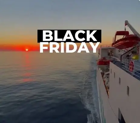 Disfruta de un 30% Off en todos los viajes de Balearia este Black Friday
