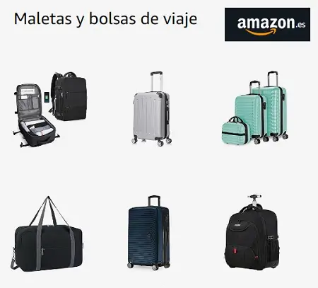 Descuentos Amazon de hasta 30% en maletas y bolsos de equipaje
