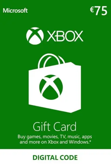 Tarjeta de regalo de 75 € para Xbox con 20% Off Kinguin con código de descuento
