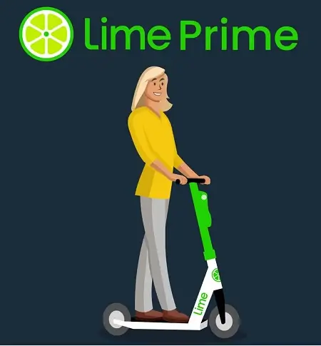 Hasta 25% de descuento en cada viaje con Lime Prime