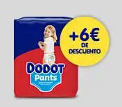 Muestra gratis Dodot Pants + 6€ de descuento