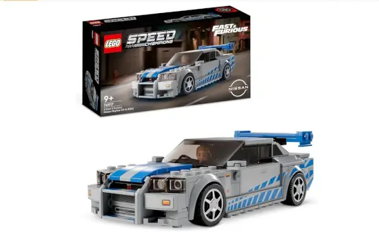 20% de descuento en LEGO 76917 Speed Champions Nissan Skyline GT-R (R34) de 2 Fast 2 Furious en Amazon