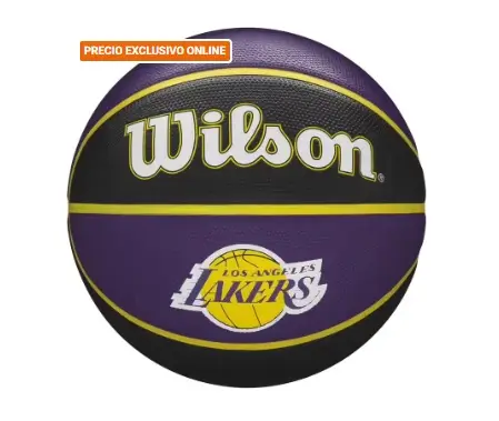 Balón de baloncesto NBA talla 7 - Wilson Team Tribute Lakers a 16,99€ en Decathlon