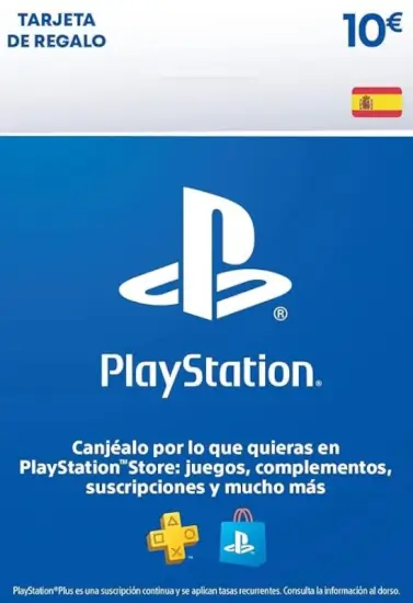 10€ PlayStation Store Tarjeta Regalo por PlayStation Plus Essential en Amazon