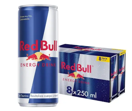 Oferta en Red Bull Bebida Energética, Regular, 8 x 250ml por 6,15 €